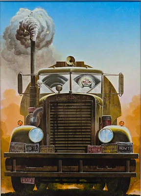 Big Rig Eddie — Iron Maiden Eddie artwork