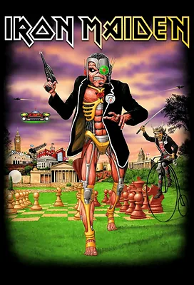 UK & Ireland '23 — Iron Maiden Eddie artwork