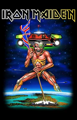 London '23 — Iron Maiden Eddie artwork