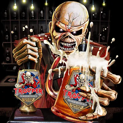 Iron Maiden Eddie artwork — Merch