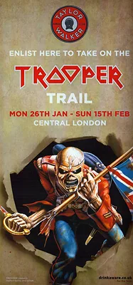 Iron Maiden Eddie artwork — Merch