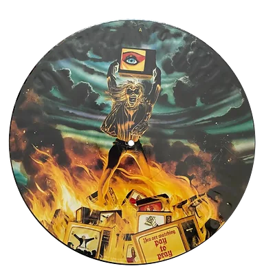 Holy Smoke picture disc — Iron Maiden Eddie artwork