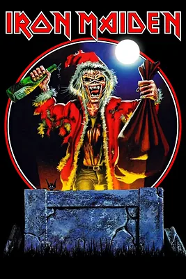 Christmas 1990 — Iron Maiden Eddie artwork