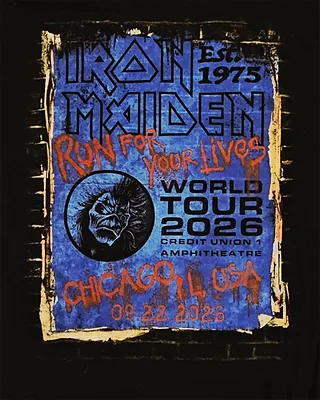Chicago '26 — Iron Maiden Eddie artwork