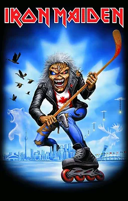Canada '26 — Iron Maiden Eddie artwork