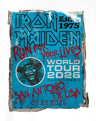 Texas '26 — Iron Maiden Eddie artwork