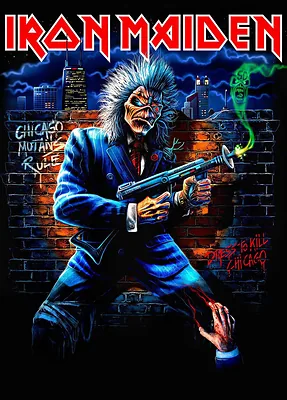 Chicago '26 — Iron Maiden Eddie artwork