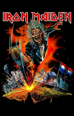 Netherlands '25 — Iron Maiden Eddie artwork