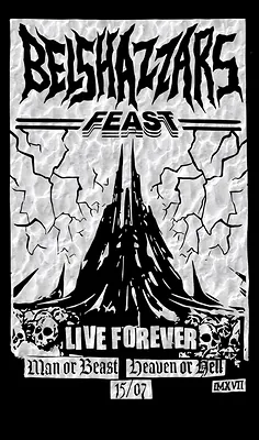 Belshazzars Feast, The Writing on the Wall teaser — Iron Maiden Eddie artwork
